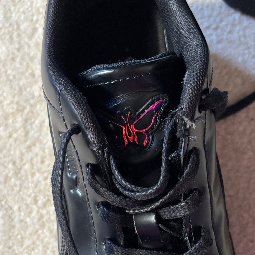 Puma x Dua Lipa Mayze Black Chunky Sole Sneakers (FITS NARROW) - Picture 7 of 13